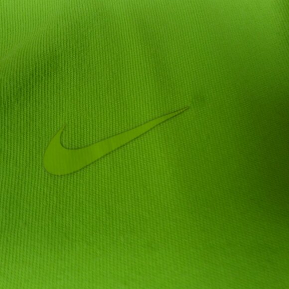 NIKE DRI-FIT V-NECK GREEN MEDIUM ATHLETIC WOMENS T-SHIRT L187 - Picture 3 of 3